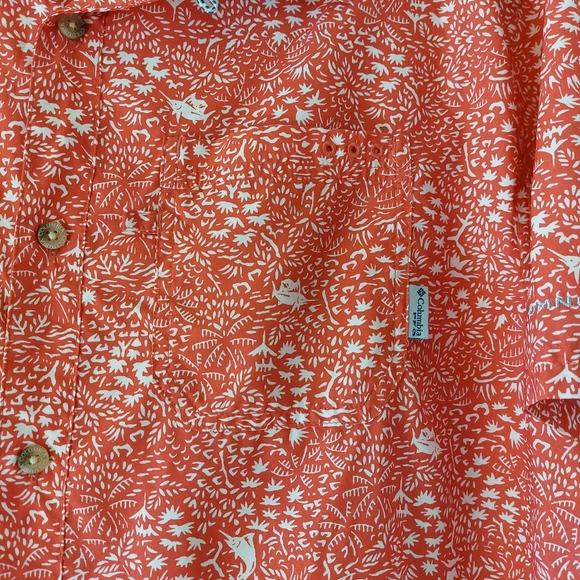 Columbia PFG Omni-shade Men's Short Sleeve Shirt Size XL - Picture 7 of 16